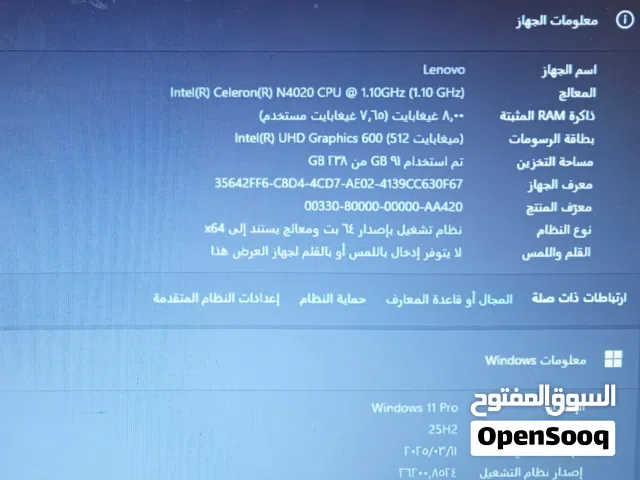 Windows Lenovo  Computers  for sale  in Zarqa