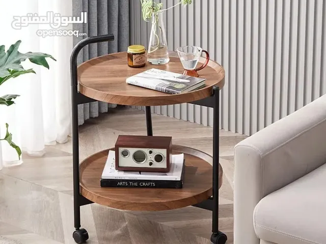 طاولة تقديم عربية بطابقين – الفخامة في خدمة الضيافة العصرية استمتع بمزيج رائع من الفخامة