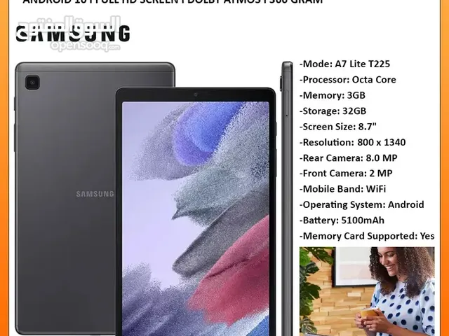 Samsung Tab A7 Lite T225 32GB ll Brand-New ll