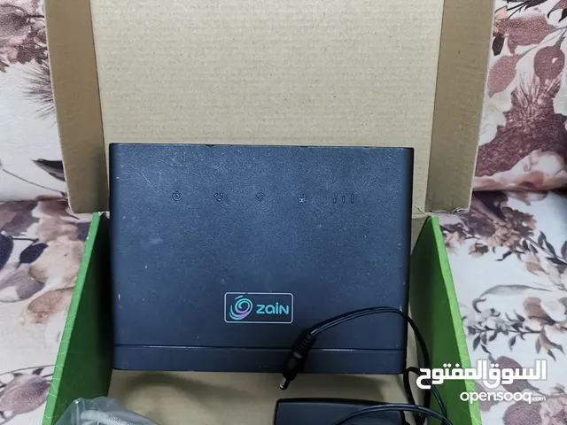 راوتر زين ومقوي شبكة و فلاشات نت وبطارية راوتر زين 4جي بلس جديدة اصلي