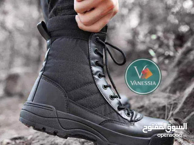 حذاء أمان جلد أصلي عالي الجودة