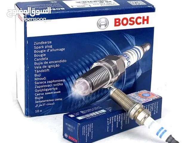 لجميع انواع السيارات Bosch بواجي نوع بوش الماني/ بسعر مميز/ زهرة اليارة لقطع السيارات _ البيادر