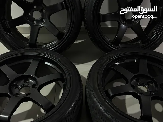 Volk Te37 RAYS Rims With Tires