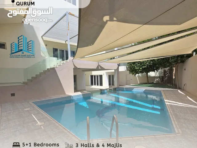 LUXURIOUS 5+1 BR VILLA IN A PRESTIGEIOUS AREA IN QURUM WITH POOL