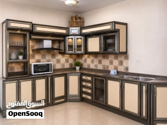 كاونتر المنيوم قوي تفصال مو جاهز السعر 325