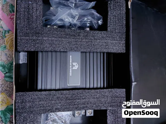 مضخم صوت (أمليفاير) مارمان 3000 واط أصلي جديد زيرو، 4 مراوح تبريد، كامل الملحقات مع الريموت تحكمبيز