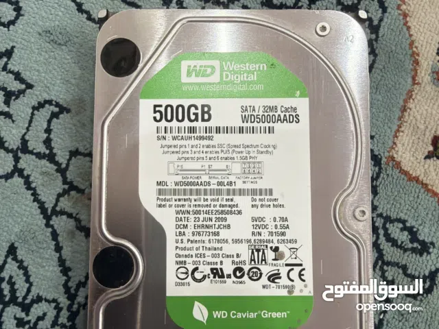 قرص صلب نوع HDD 500 GB
