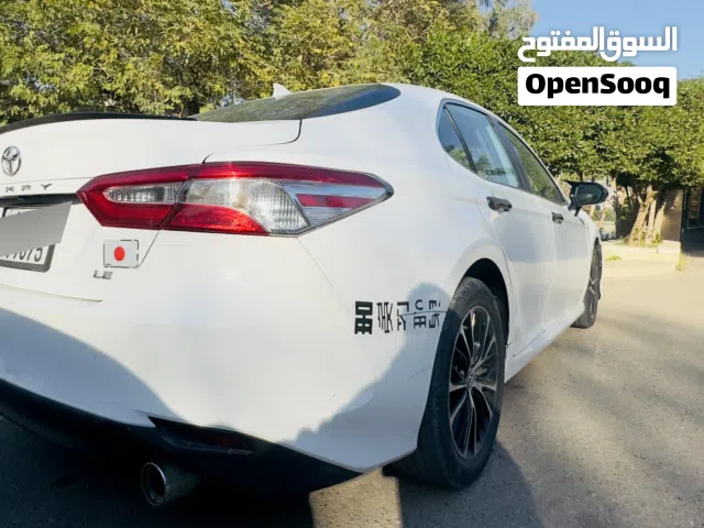تويوتا كامري 2020 بغداد ابيض نظيفة جدا ايرباك سليم وبدون دواخل سيارة جاهزة تراي وين متريد
