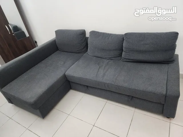 Ikea FRIHETEN L shape sofa cum bed with storage