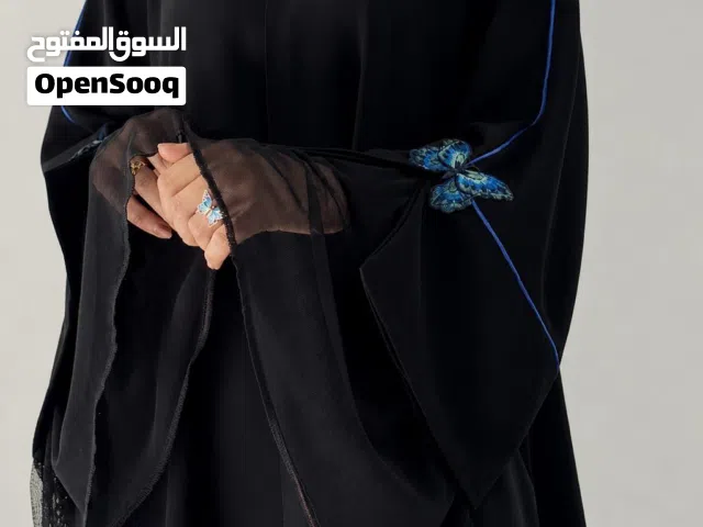عبايه الفراشات مع شال