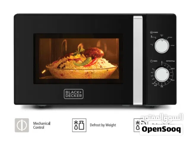 Black + Decker 20L Microwave Oven
