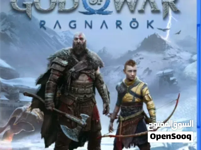 "للبيع God of War Ragnarök PS4 مستعملة