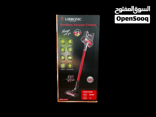 مكنسة بالة عمودية تيربو شحن ماركة ليبرونيك