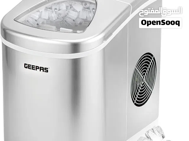 GEEPAS جهاز صنع الثلج الأوتوماتيكية المحمولة