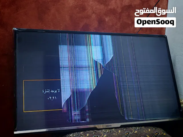 شاشة 43 بوصة مكسورة  نوع فيستل صناعة تركية سمارت