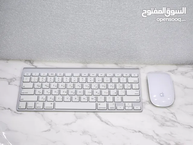 APPLE WIRELESS KEYBOARD AND WIRELESS MAGIC MOUSE 1 ORIGINAL CONDITION FREE DELIVERY OMAN ALKHUWAIR