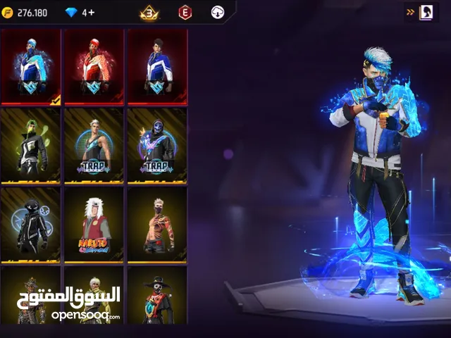 Free Fire Accounts and Characters for Sale in Zarqa