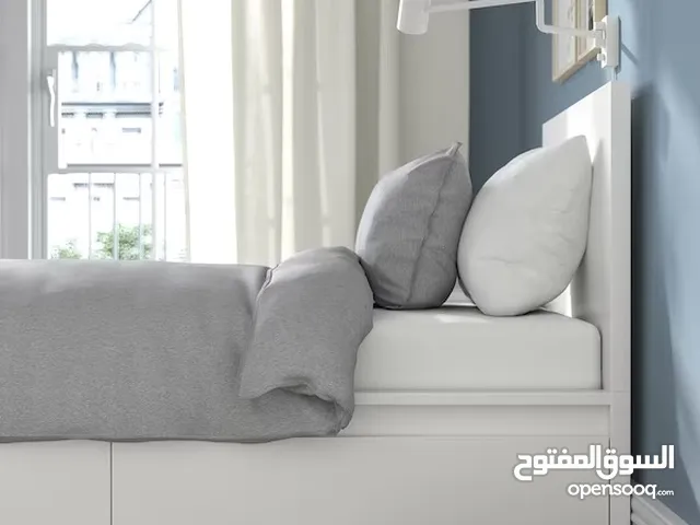 سرير أيكيا جديد استعمال شهرين IKEA MALM Bed