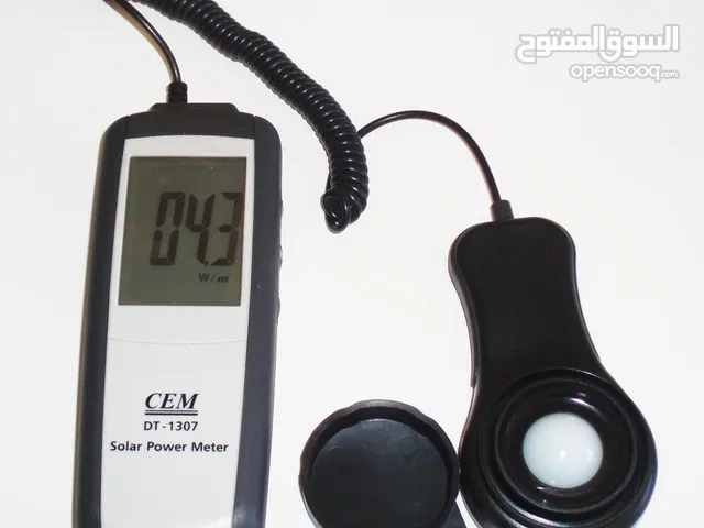 solar power meter  جهاز قياس الاشعاع الشمسي