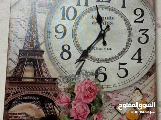 ساعة حائط ديكوباج شغالة 100٪