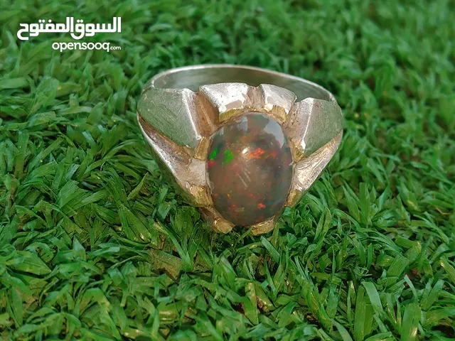 خاتم اوبال فل فاير طبيعي عالفحص بسعر حرق