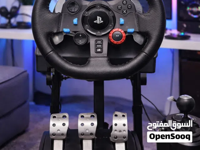 للبيع – دركسون سباق لوجيتيك مع دعاسات وقير و قاعدة