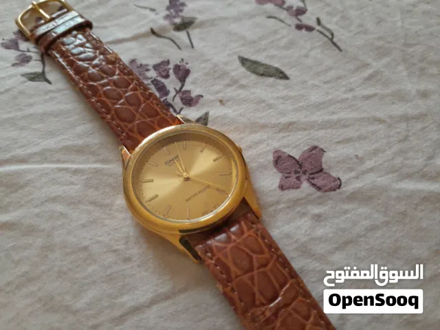 ساعة كاسيوا شبه جديده اصليه