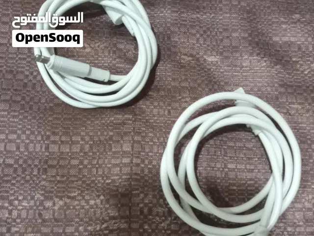 وير شاحن ايفون ممتاز مع وصله للايفون  لتشغيل مكبر صوت أو صب