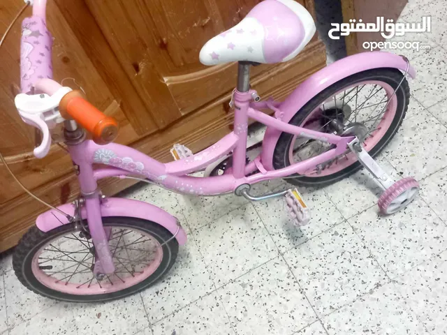 دراجة بنات من عمر 5 الي 8 سنوات مقاس 16