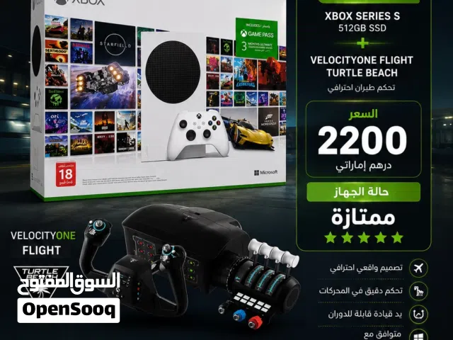 Xbox Series S 512GB SSD      Turtle Beach VelocityOne Flight