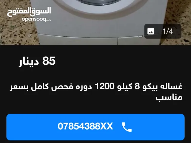 Beko 7 - 8 Kg Washing Machines in Zarqa