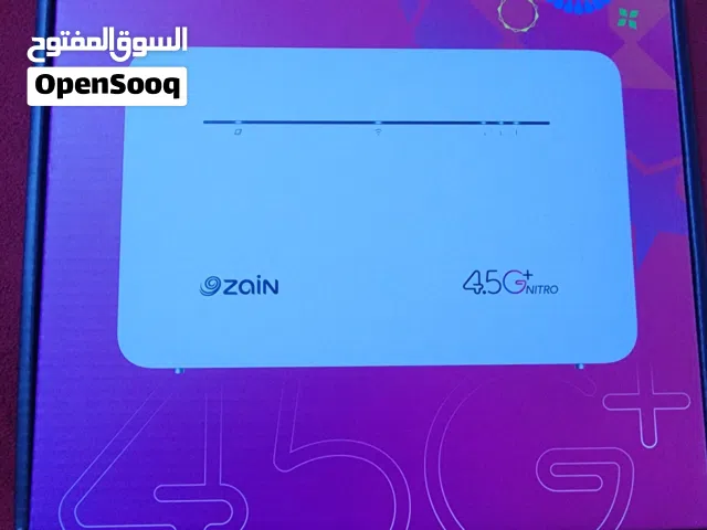 راوتر زين فاي 2  zain fi 2  احدث راوتر من زين مع اشتراك نيترو مفتوح شهر ابو 50 الف غير مستخدم (جديد)