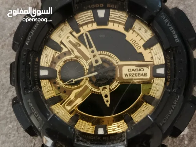 ساعة g-shock اصلية بحاجة إلى يستك فقط