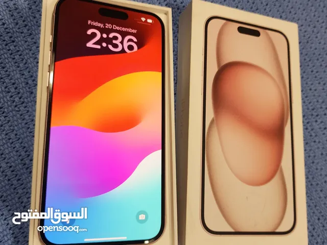 Pink iPhone 15 plus UAE version