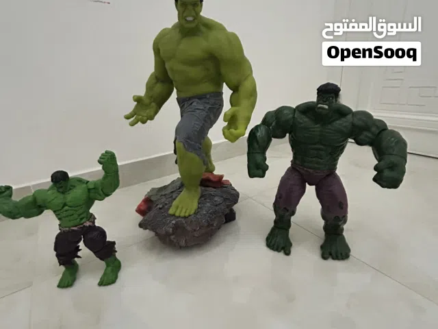 3 hulk toys 3 ألعاب هالك