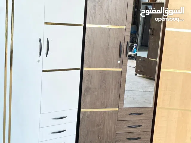 دولاب ضلفتين و3درج بمرايا وعادى بسعر المصنع