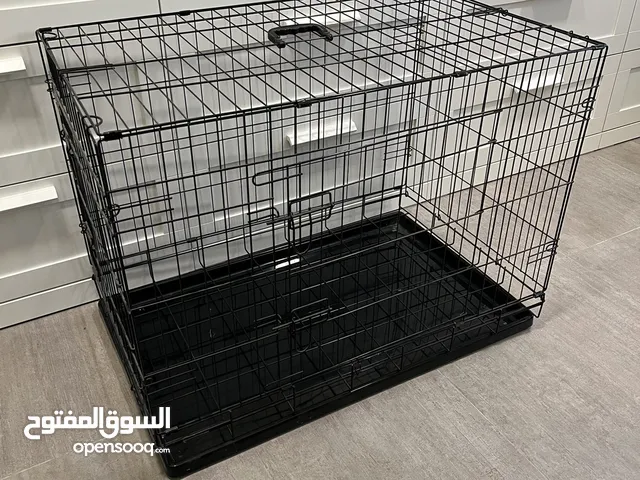 Steel Pet Crate For Dogs/ Cats - L 93 cm x W 58 cm x H 67 cm in excellent condition