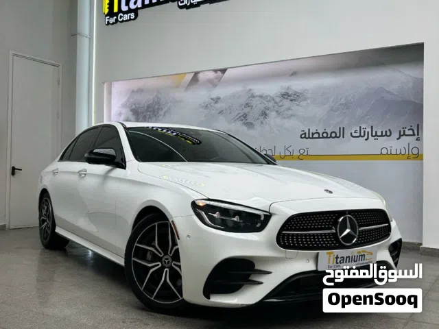 مرسيدس E 350 موديل 2021 مع ضمان 3 سنوات