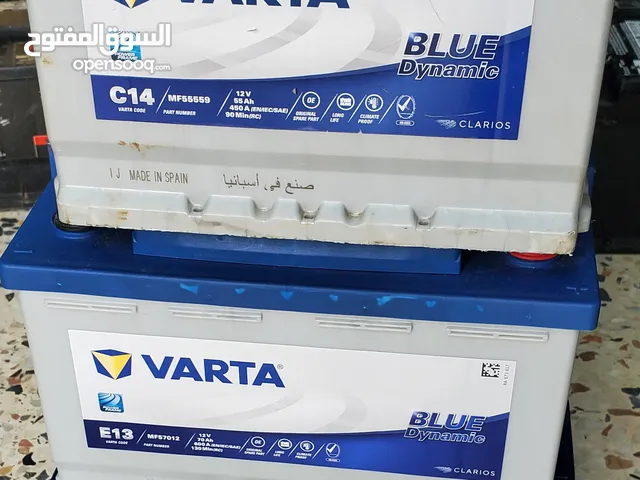 بطاريات ^مستعملة (VARTA)الشركة الألمانية. نضاف *مع الضمان$