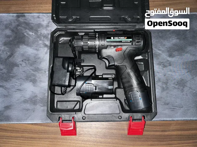 دريل شحن KING POWER 18 فولت – ظرف 10 مم – سرعتان للتحكم الدقيق