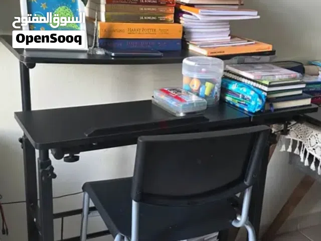 Compact high study Table & chair for kids - good condition (Desk - Amazon , Chair - IKEA)