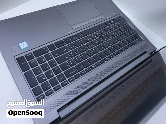 Hp Zbook 15 G6 core i7 Processor 16gb Ram 4gb Dadicated Graphics Card total 10gb Graphics card
