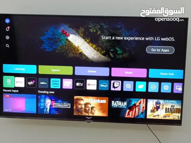 LG UHD AI 4K TV 55 INCH with box