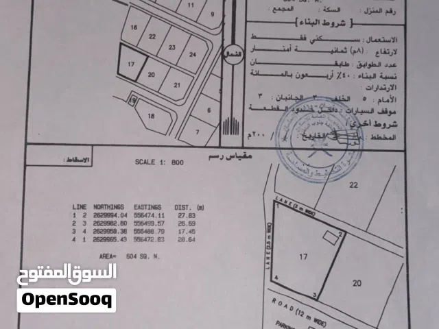Residential Land for Sale in Al Batinah Al Masnaah