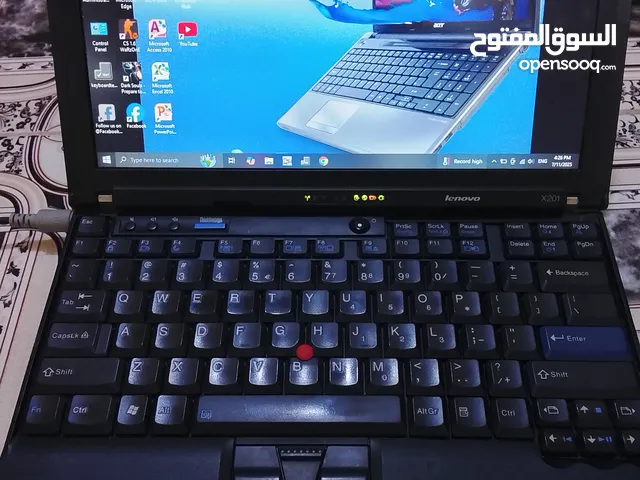 لابتوب لينوفو نظافة 80% رام 4 كيكا و هارد 320 كيكا و بطارية جديدة استعمال قليل و شاحنة اصلية