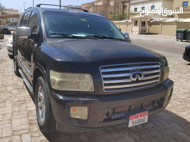 انفينيتي QX56 تم تنزيل السعر الى 9k لسرعة البيع موتور و جير و مكيف و شاصي 100٪؜ بدون حوادث مالك اول