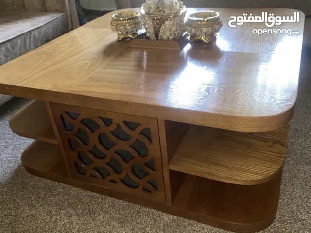 طاولة وسطية خشب زان