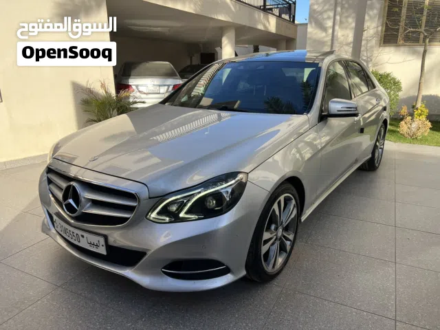 مرسيدس E300 موديل 2014 فل مواصفات في حالة الدار