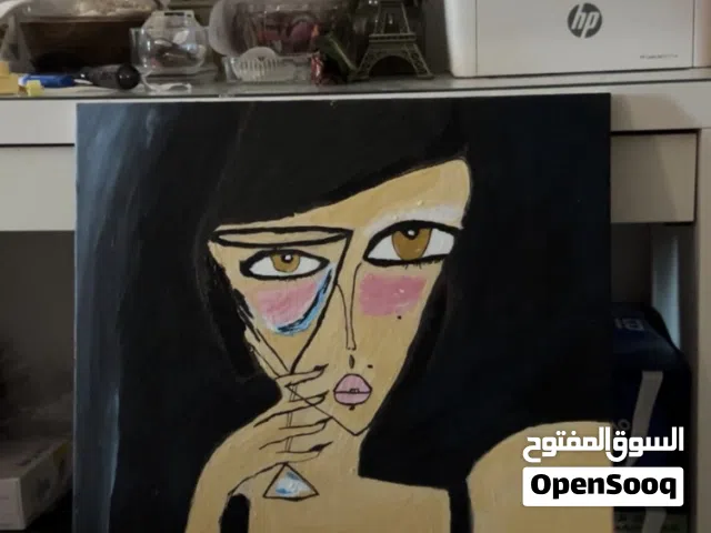 لوحه مرسومه يدويه للبيع