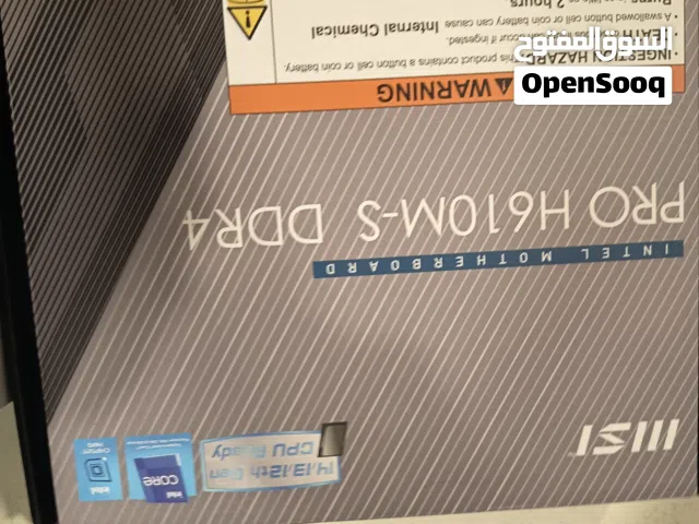 Msi 610h مع i5 12400